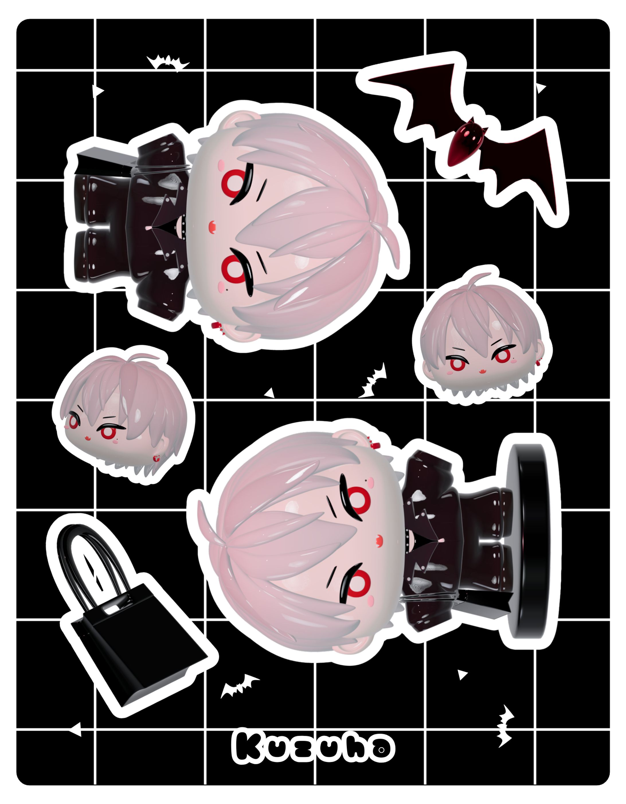 bag produceシールデザインver./kuzuha.ririmu.-1