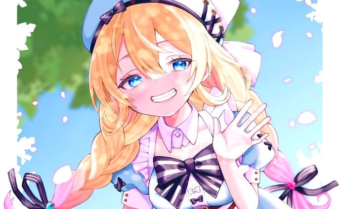 夢迷アリス様 バストアップイラスト