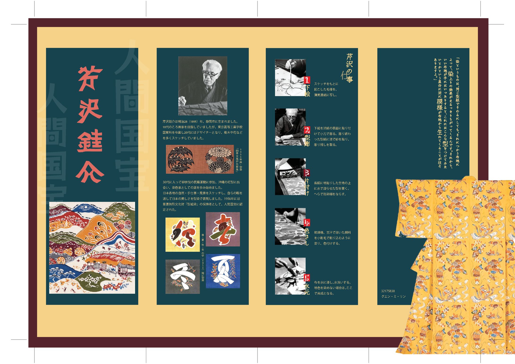 Serizawa Keisuke Life & Work Leaflet-1