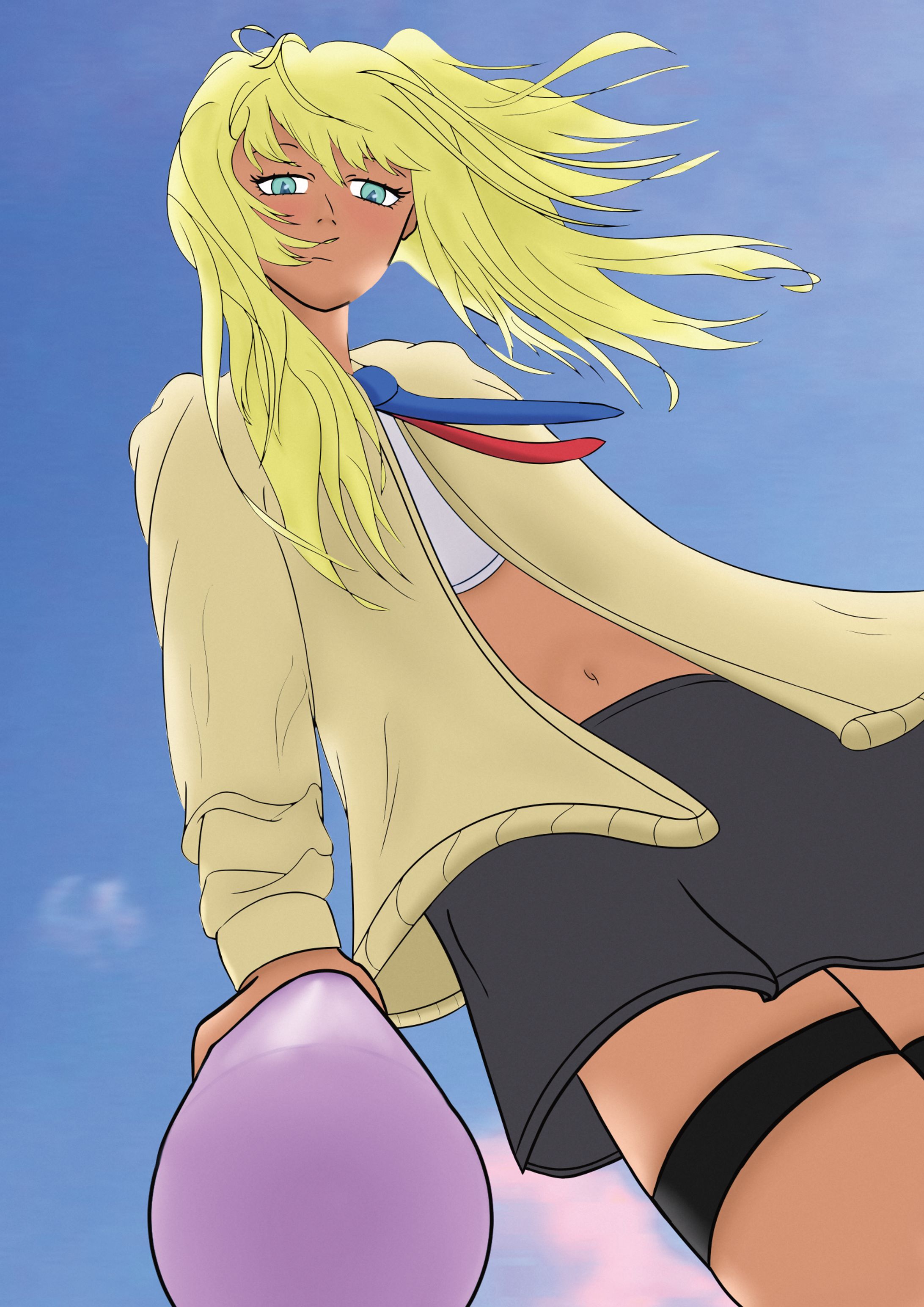 girl with baseball bat *23-1