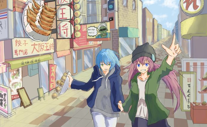 お絵かき、オリキャラ