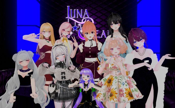 「ティキBAR & LUNA REAL -virtual cabaret club-」実店舗コラボ