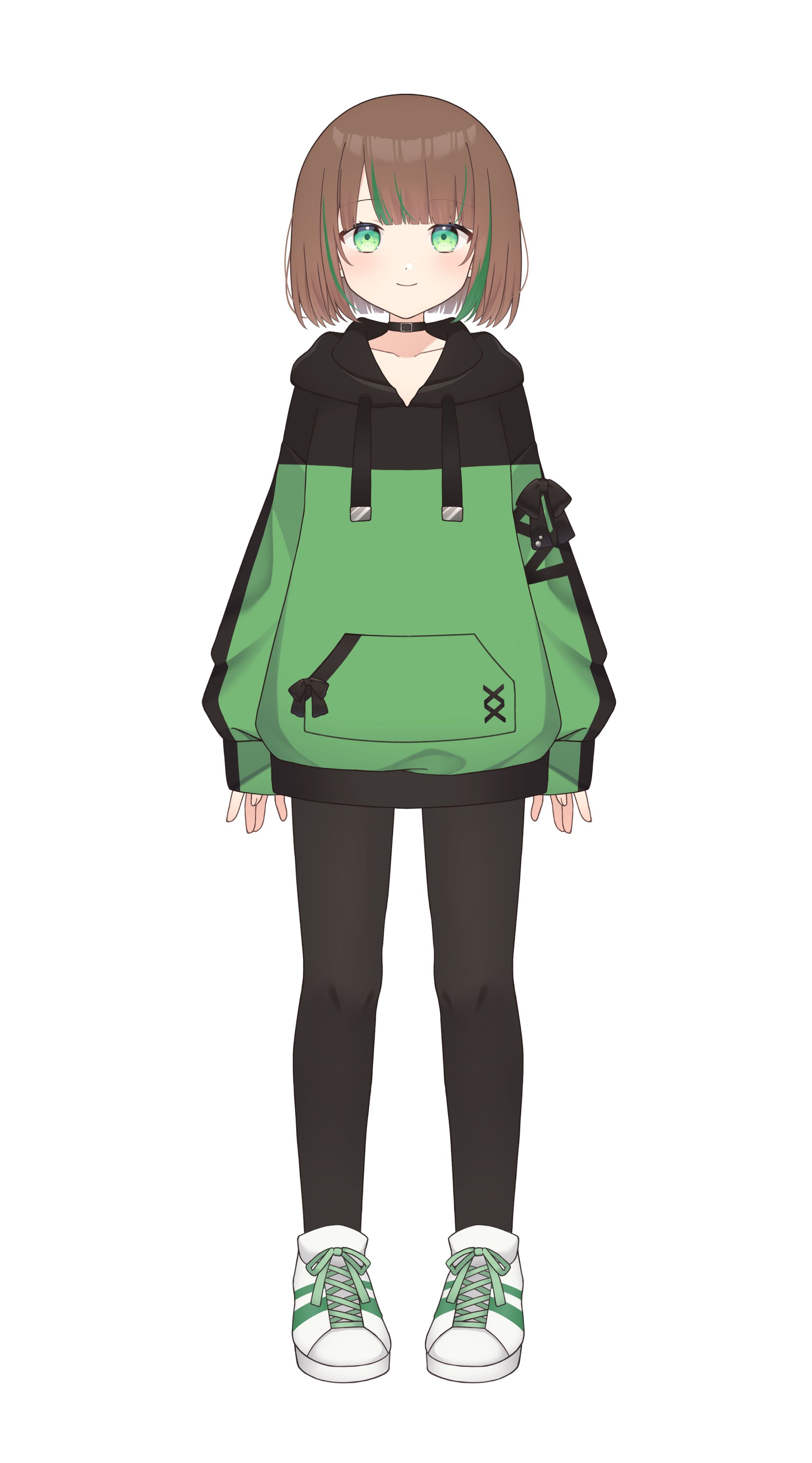 茶桜あや様 Live2D立ち絵イラスト-1