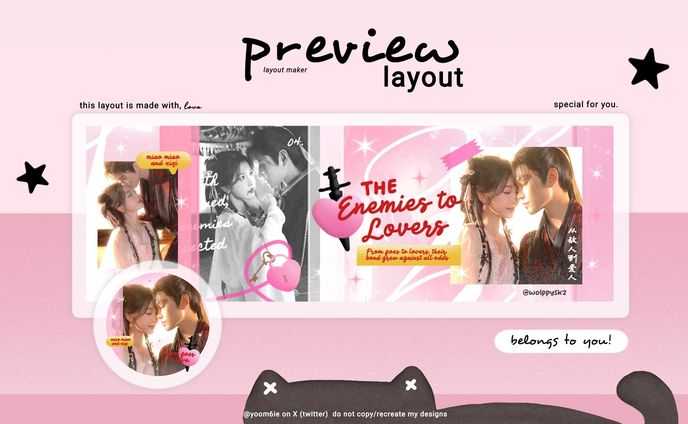 custom layout couple