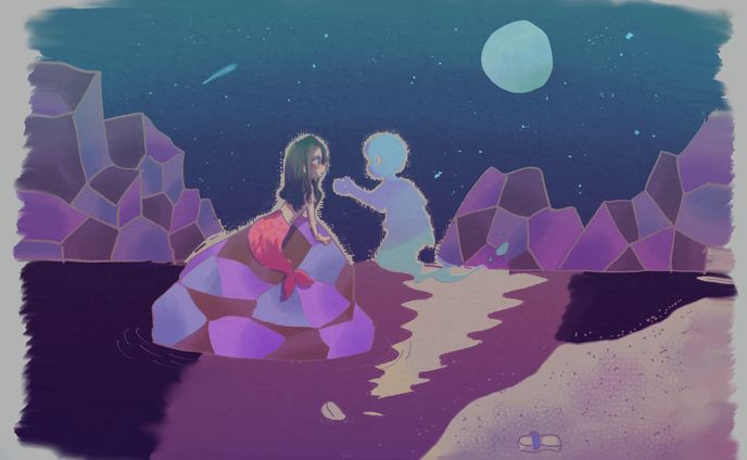 『せっかく一緒になれたのにどうして泣いてるの』