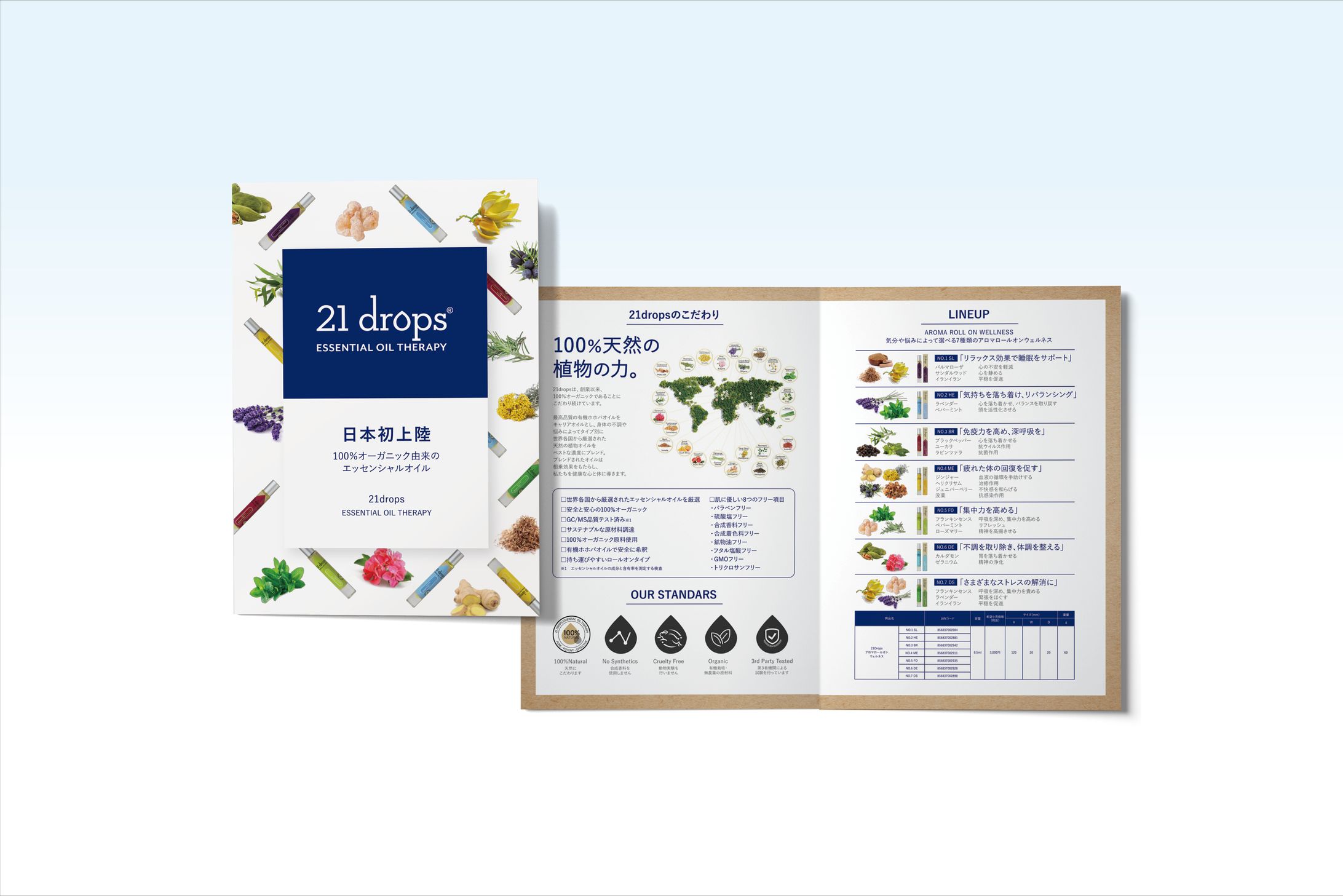  パンフレット　21drops-1