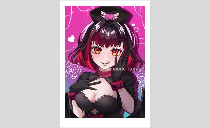 1枚絵、モックアップ