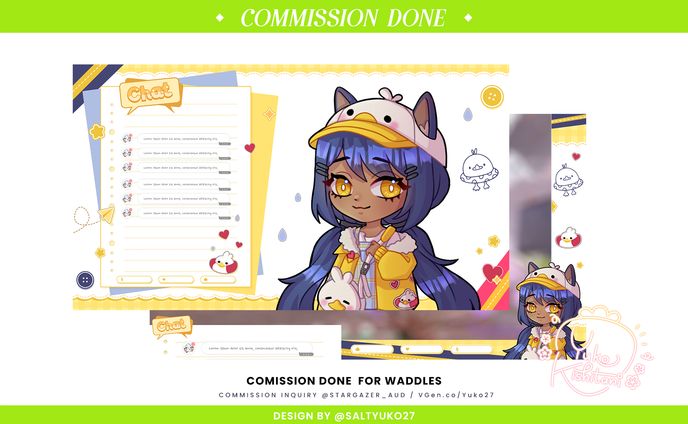 doodle、stream overlay