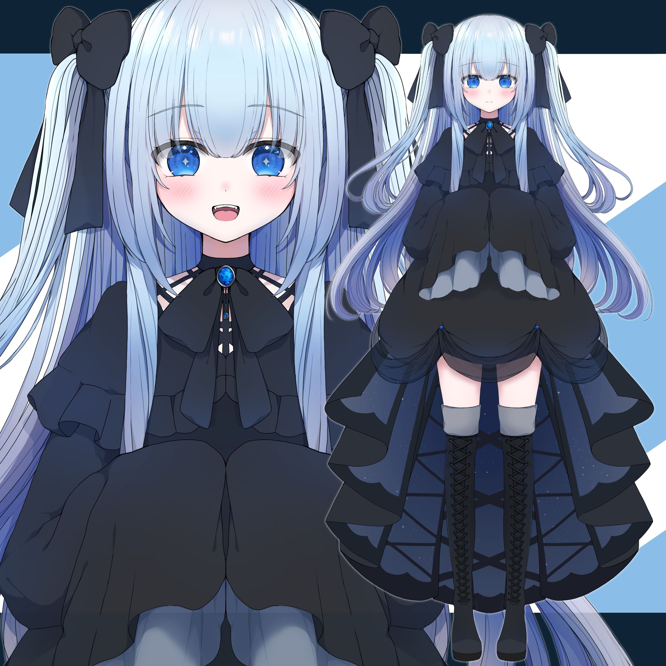 Vtuber・配信用　キャラクターイラスト-1