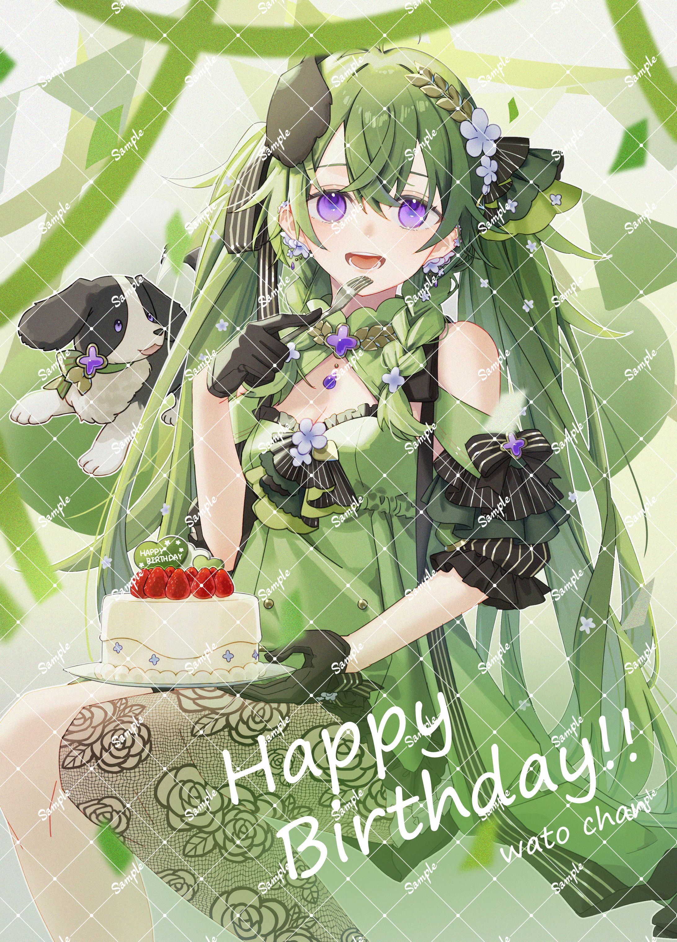 【work】和琳わと様お誕生日イラスト2025-1