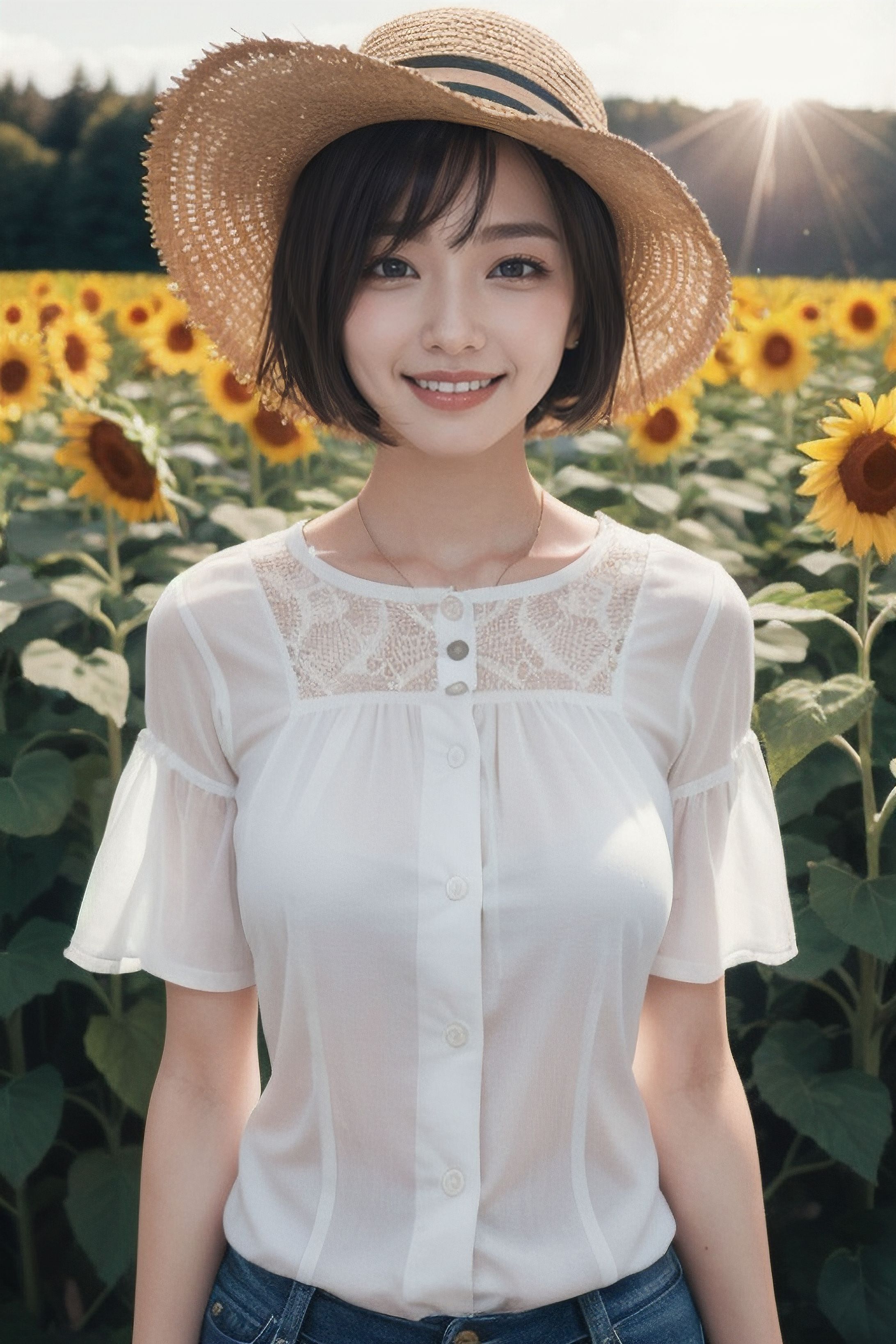 ひまわり畑-1