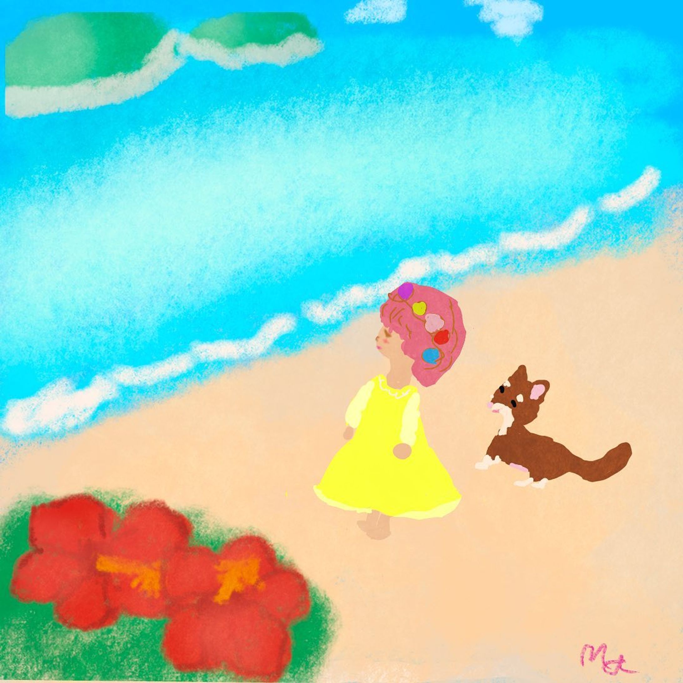 ⁡
あー、沖縄に行って
⁡
時間を忘れて
⁡
あの美ら海でボーッとしたい☺︎
⁡
#Procreate
#iPad
#デジタルイラスト#イラストIllustrator#illustration#art#Illust
#アート#デジタルアート
#お絵描き#イラスタグラム
#イラスト好きな人と繋がりたい
#絵描きさんと繋がりたい
#イラストデザイン#ロゴデザイン
#アーティスト#クリエイティブ
#クリエイト#creative#create#トレース-1