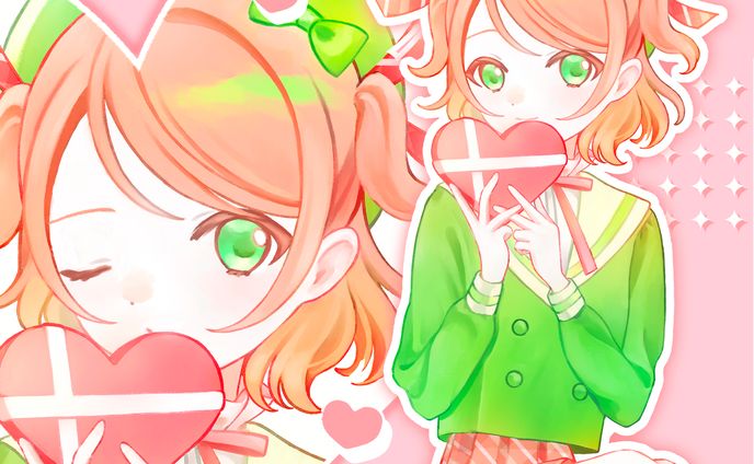 2025バレンタインイラスト