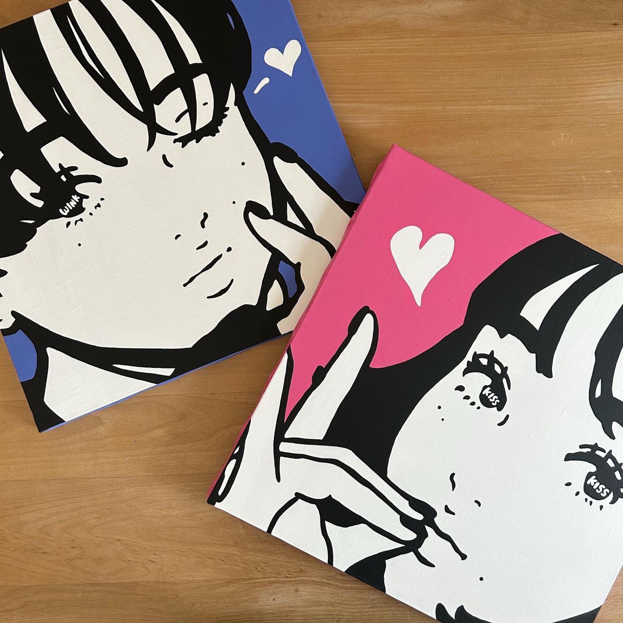 『kiss kiss』 『wink』-1