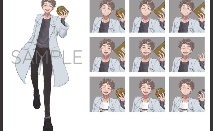 立ち絵（差分あり）