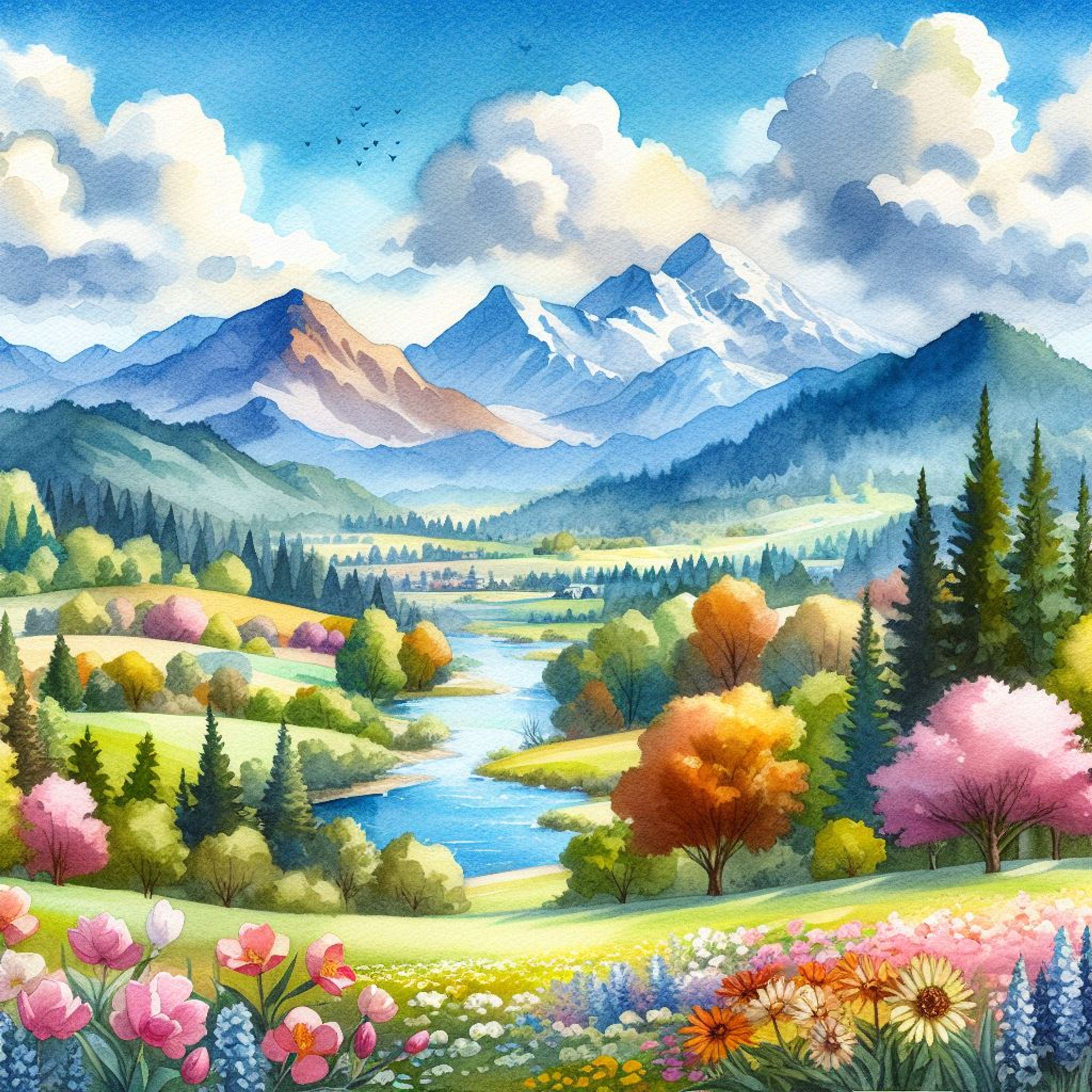春の風景-1