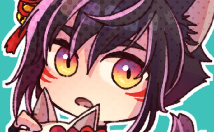 twitterアイコン用創作イラスト