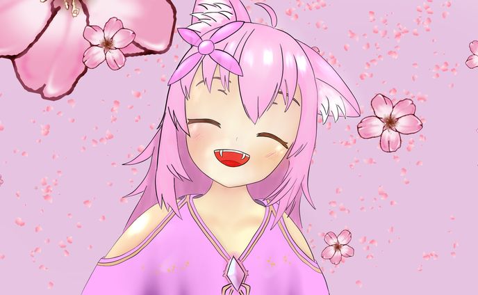母の日わこーにゃん