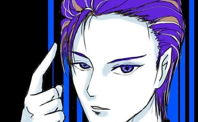 ポーズ固定シリーズおまけ
男性と女性の描き分けってなんだろう？
#絵描きさんと繋がりたい
#デジタルイラスト
#イラストレーター
#単調色彩イラスト
#男性イラスト
#オールバック