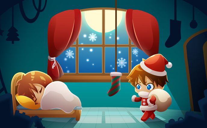 はなさくの｜イラスト｜クリスマス