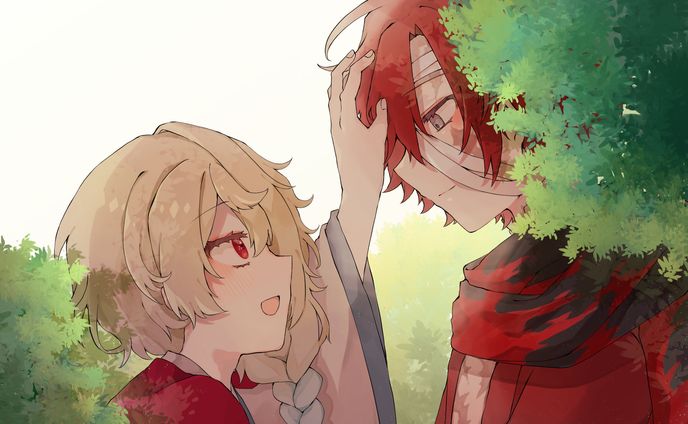 ラフなイラスト