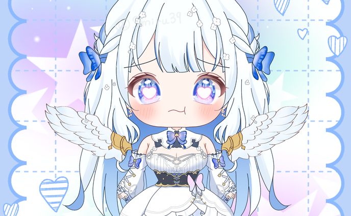 ミニキャラ差分セット　薄曖にあ様