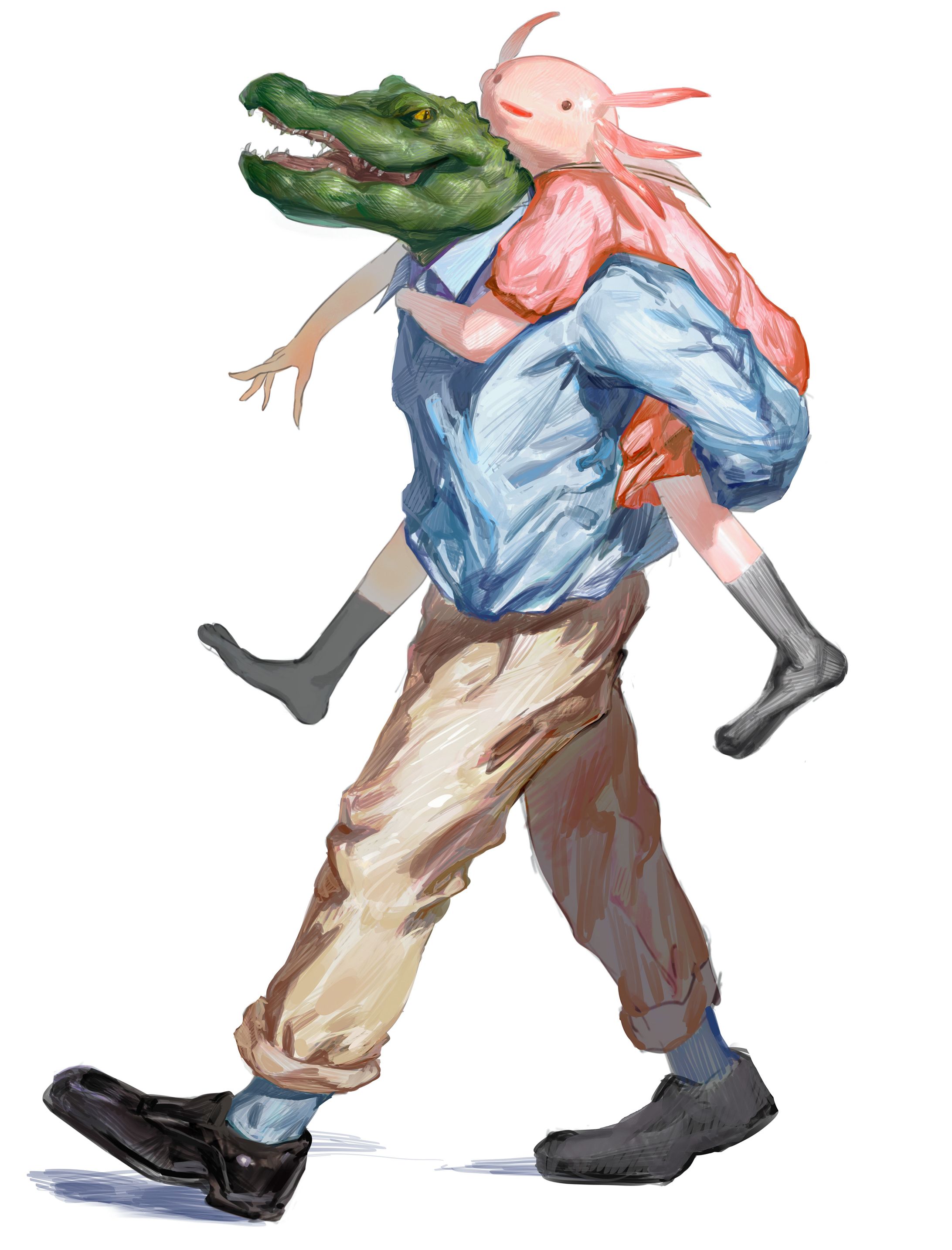 獣人のイラスト-1