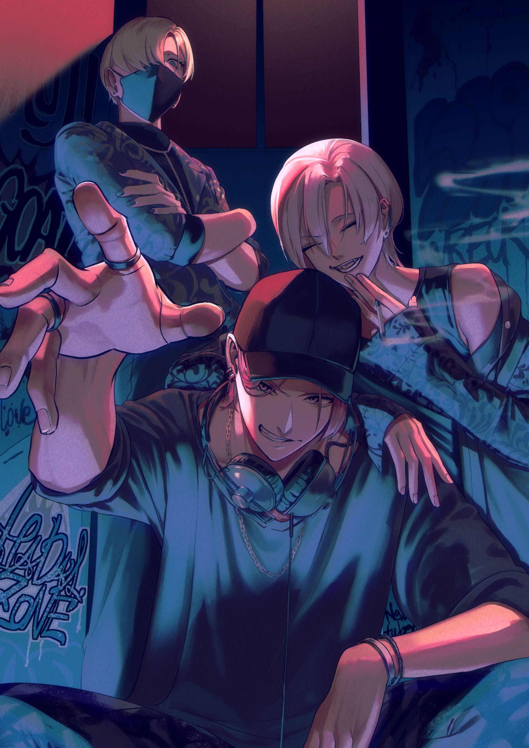 二次創作　一枚絵-1