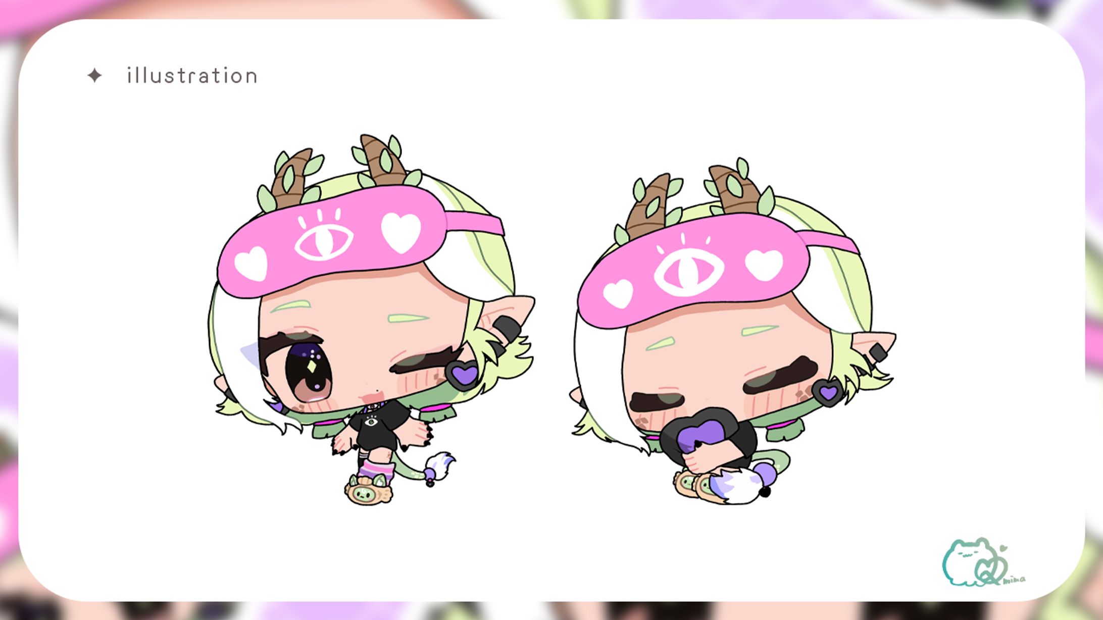 ちびキャライラスト /TORAPHIEE様-1