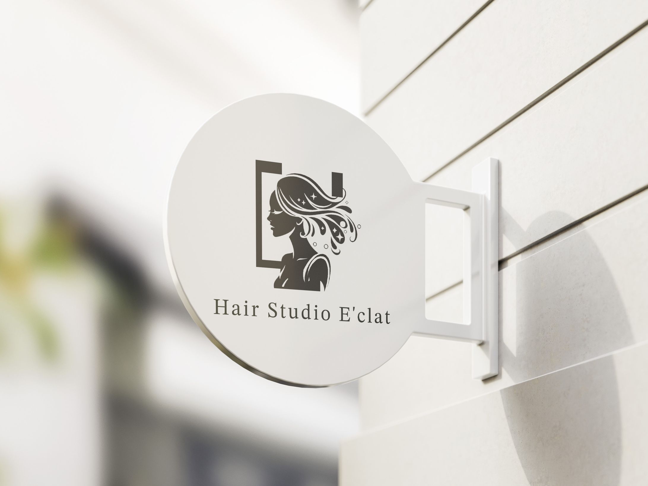 Hair Studio Eclat ロゴサンプル-1