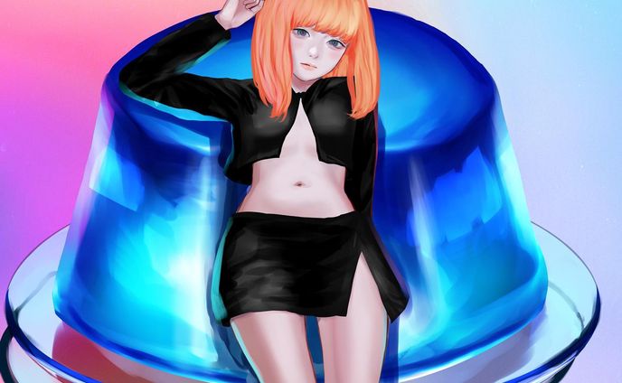 _:('ε' 」 ∠):_ﾌﾟﾙﾌﾟﾙﾌﾟﾙ
 #イラスト  #illustration  #digitalart #依頼受付中