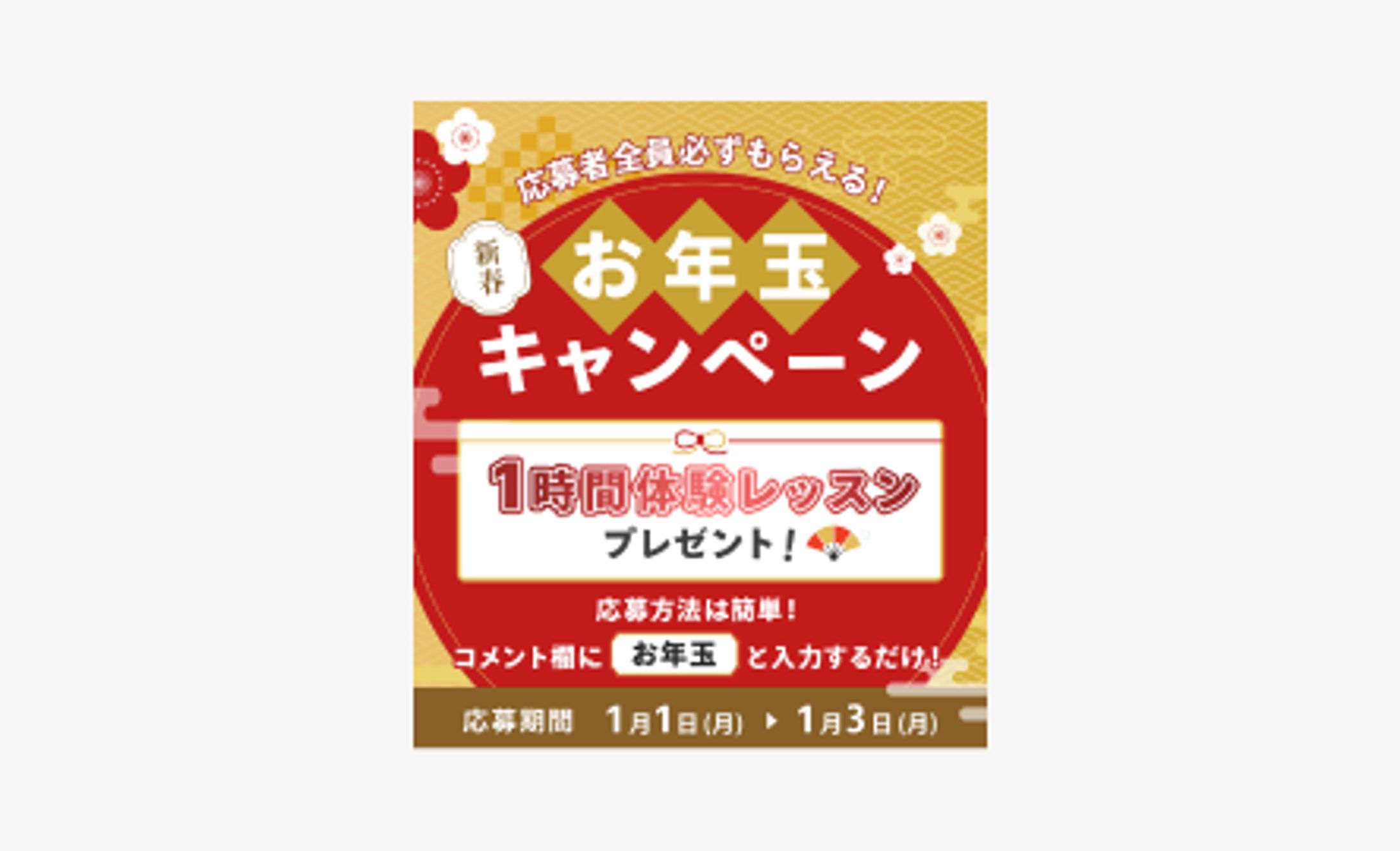 正月キャンペーン認知用クリエイティブ-1