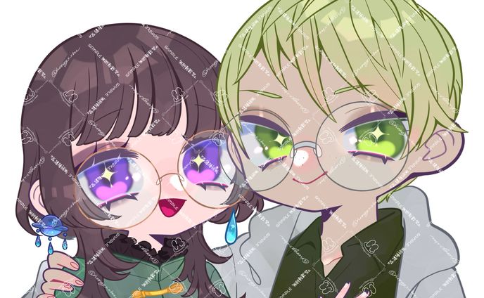 お仕事イラスト、稲荷いろは様