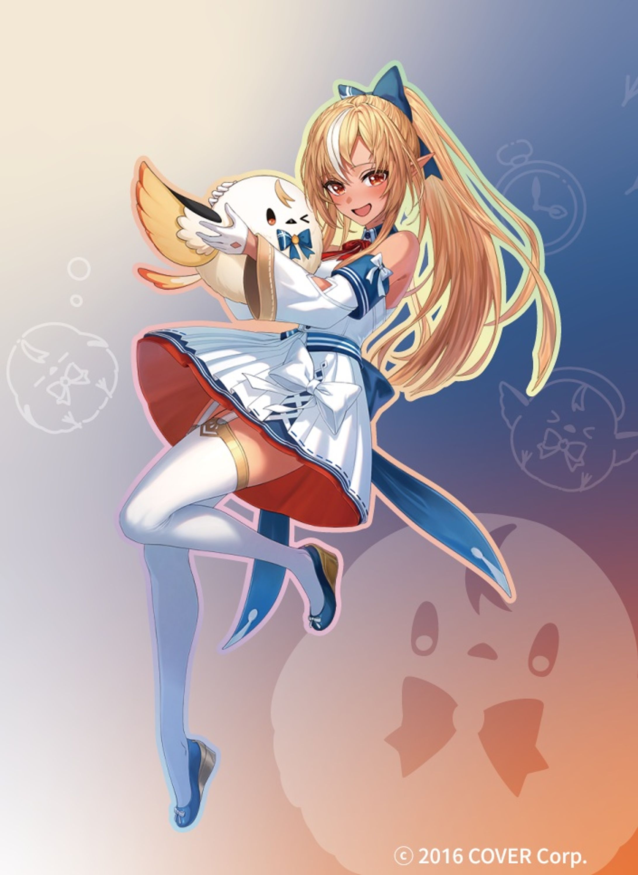 hololive OFFICIAL CARD GAME 「エンチャントレガリア」不知火フレア様のイラスト制作-1