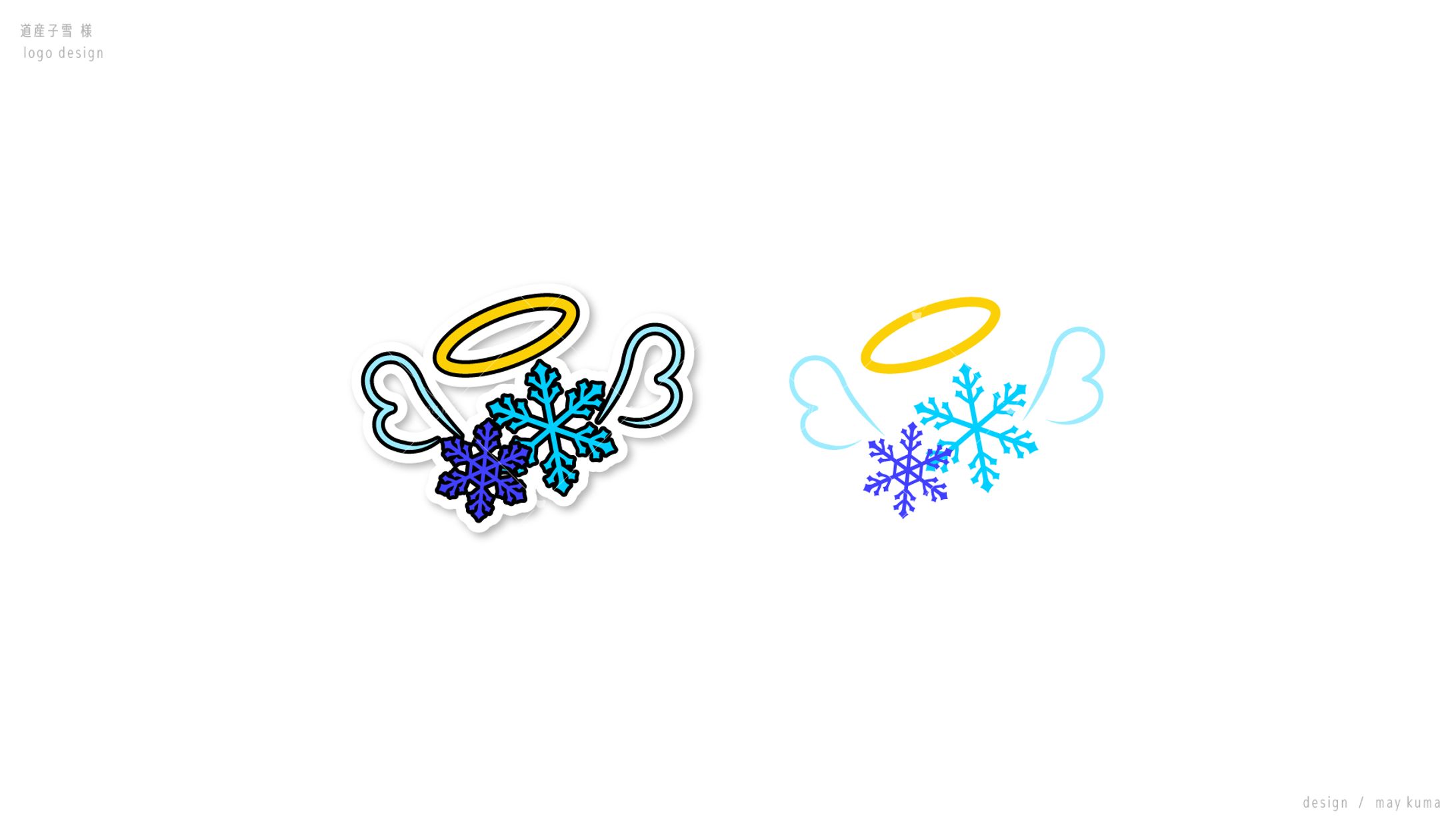 シンボルロゴ / 道産子雪様-1