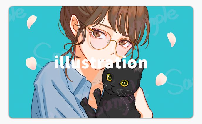 イラストレーター、iriamサムネイル