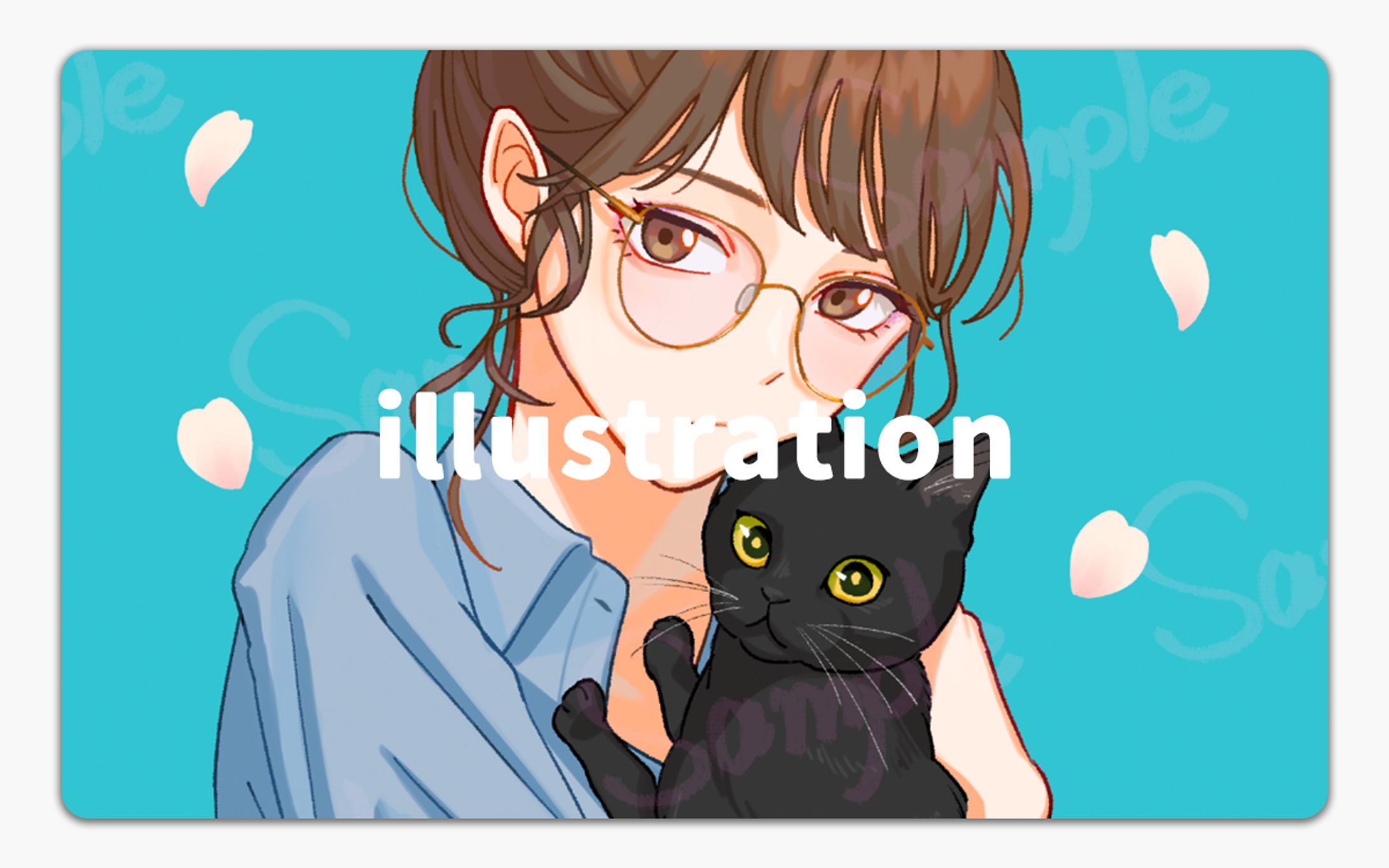 アイコンイラスト 女の子-1
