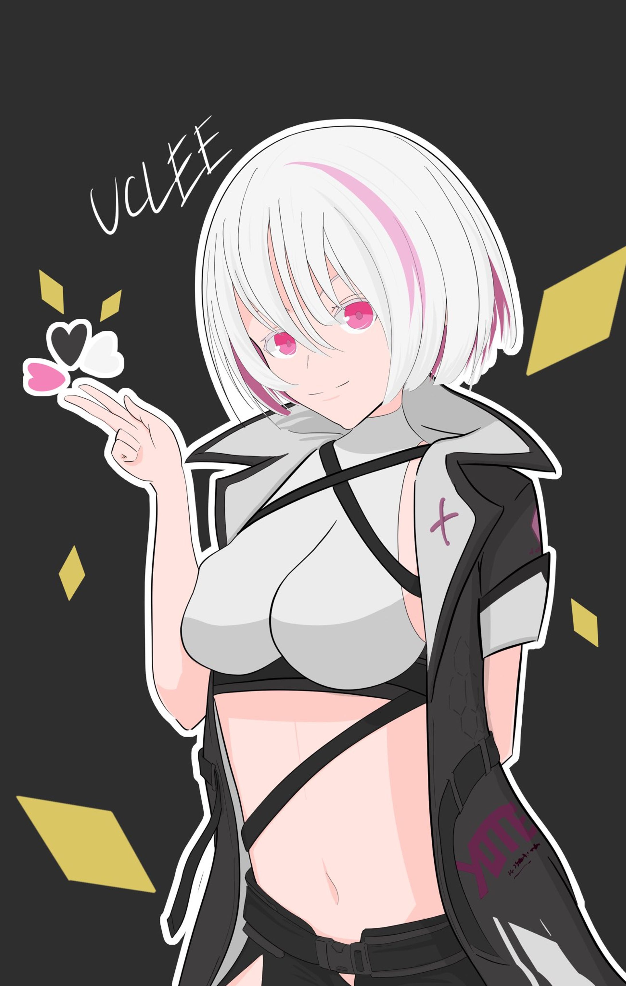 オリジナルキャラのyomeちゃん-1