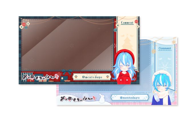 イラスト、キャラクターデザイン、overlay