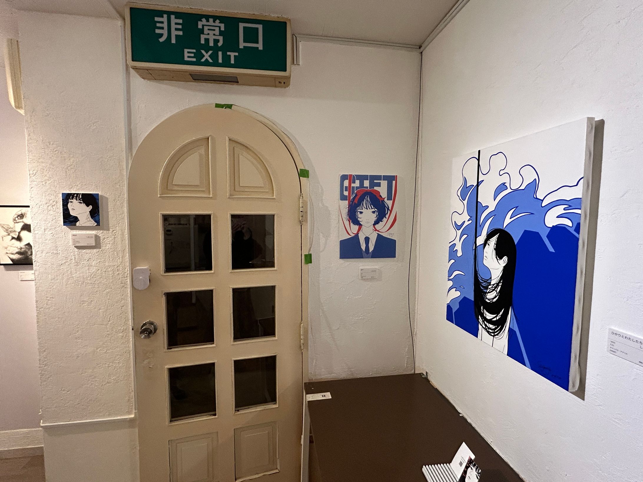 POA11月グループ展　展示風景-1