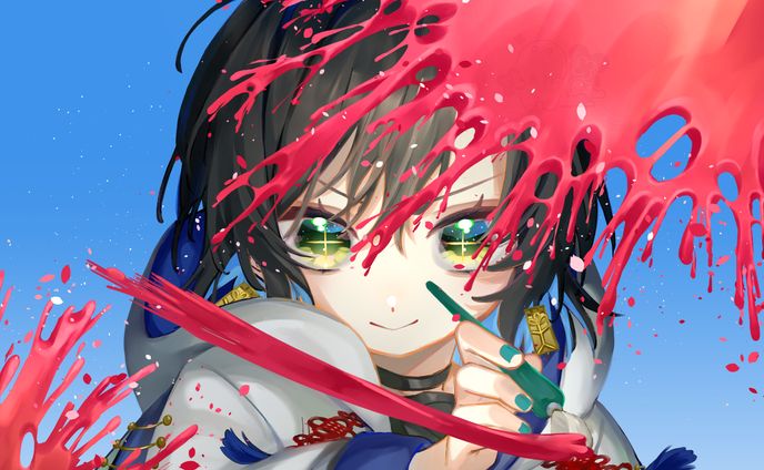 『色、一振り。』MVイラスト