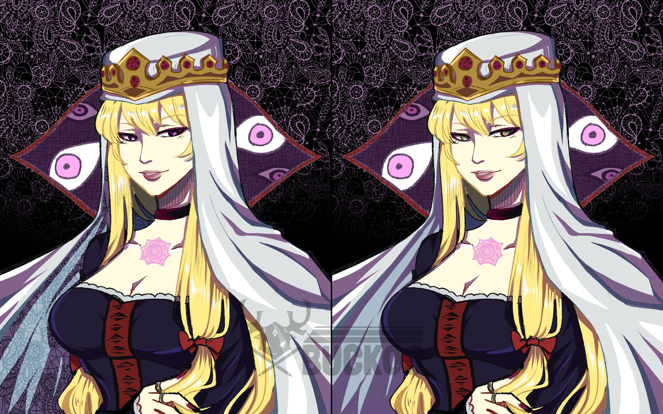 Commission Work - Yukari as Kiara-1