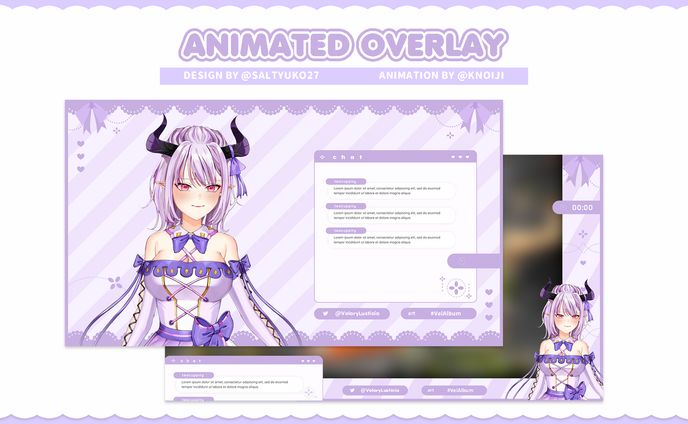 card、stream overlay