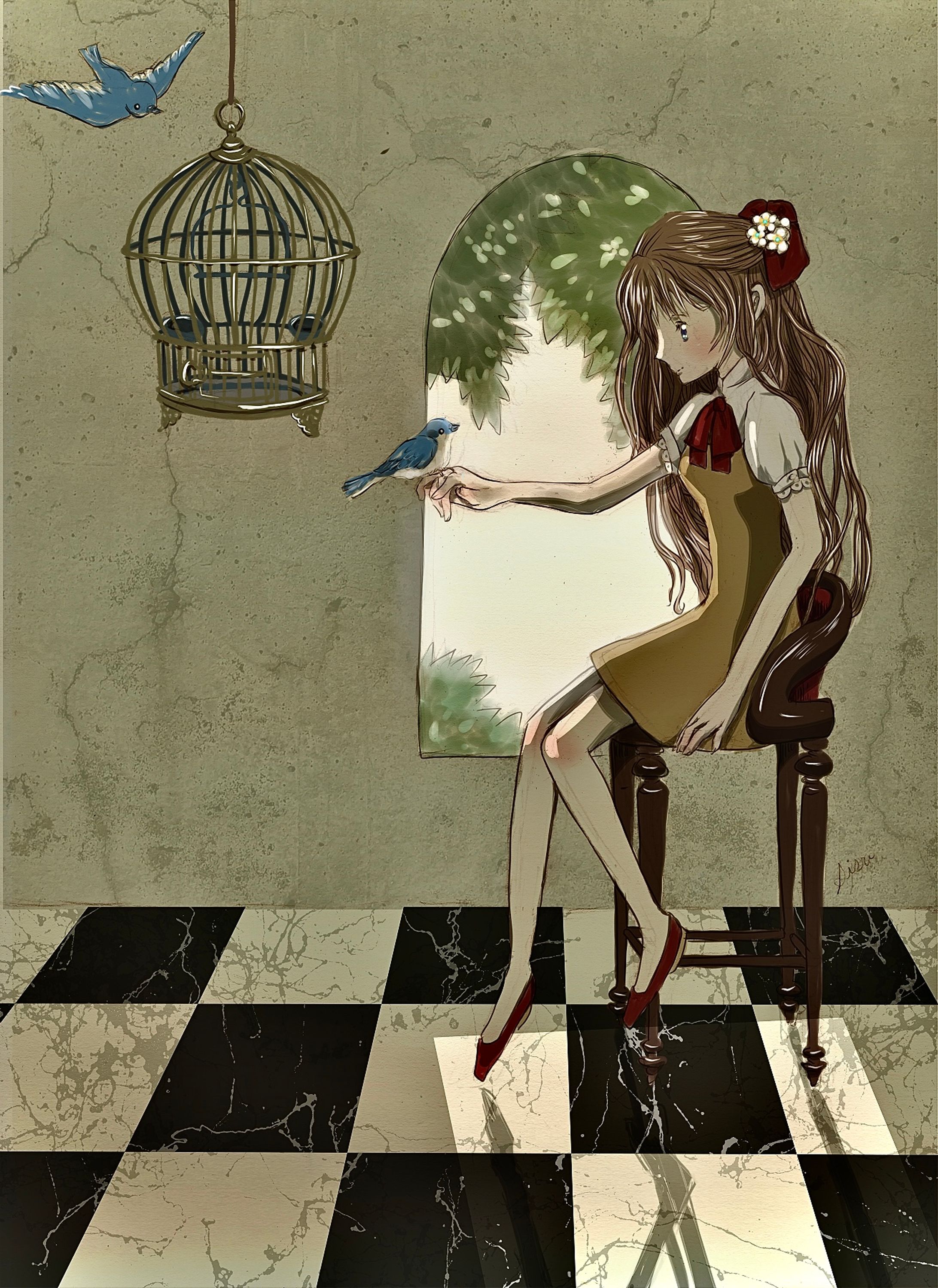 青い鳥は自由-1