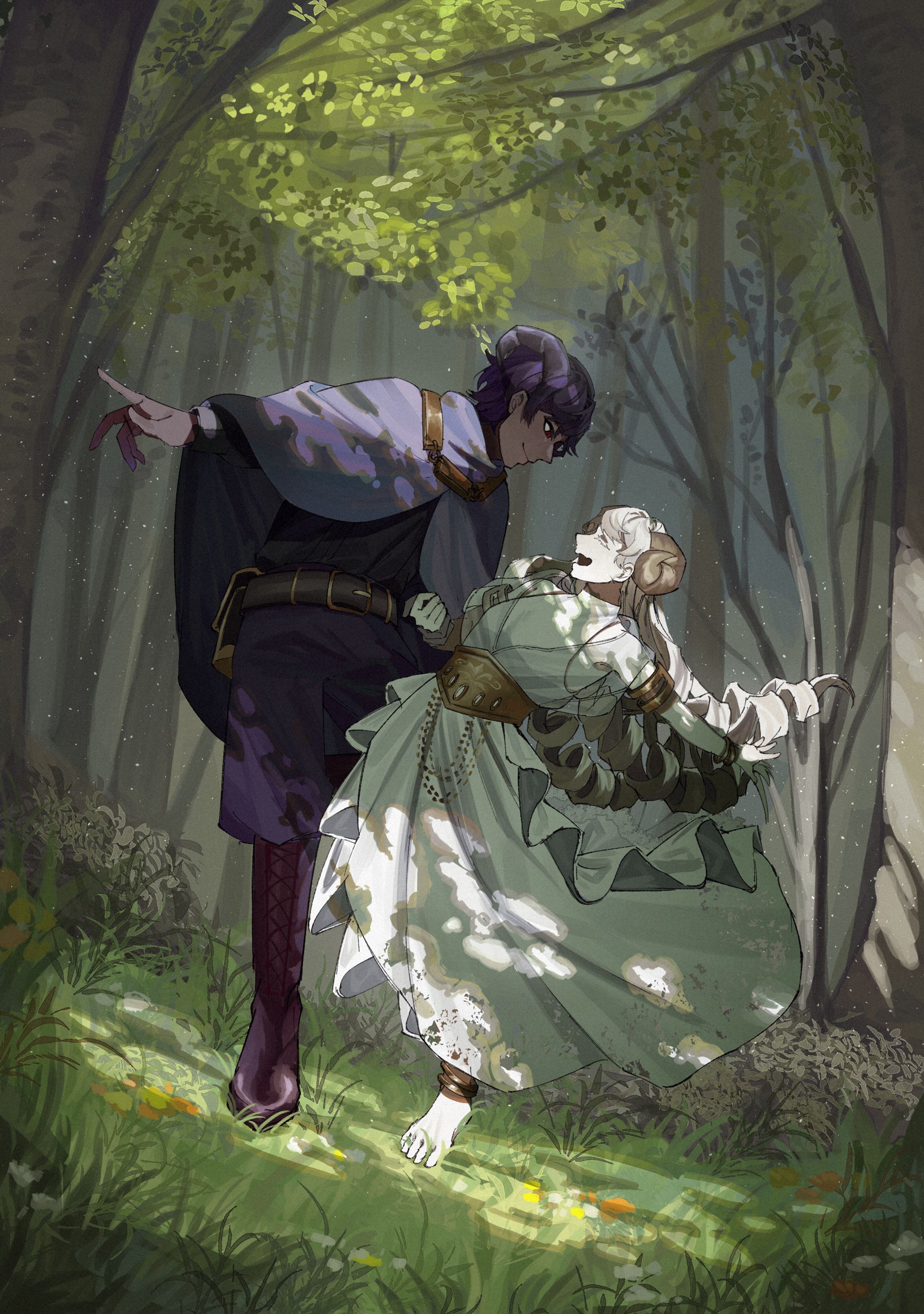 森の中で-1