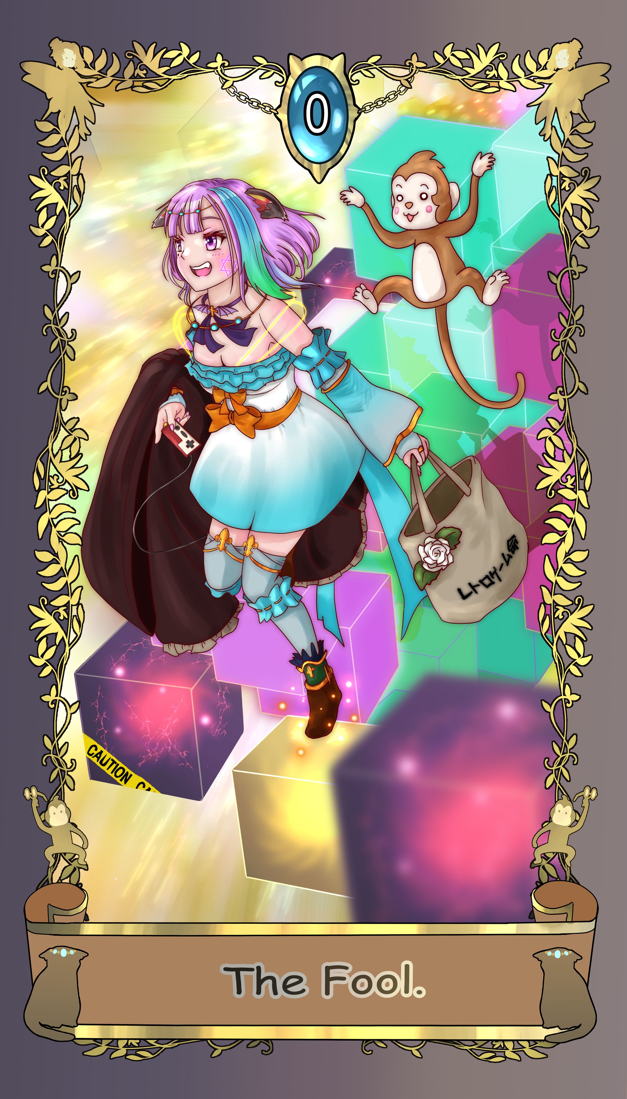 Vtuberタロットカード【マオ・シルフィーユ】-1