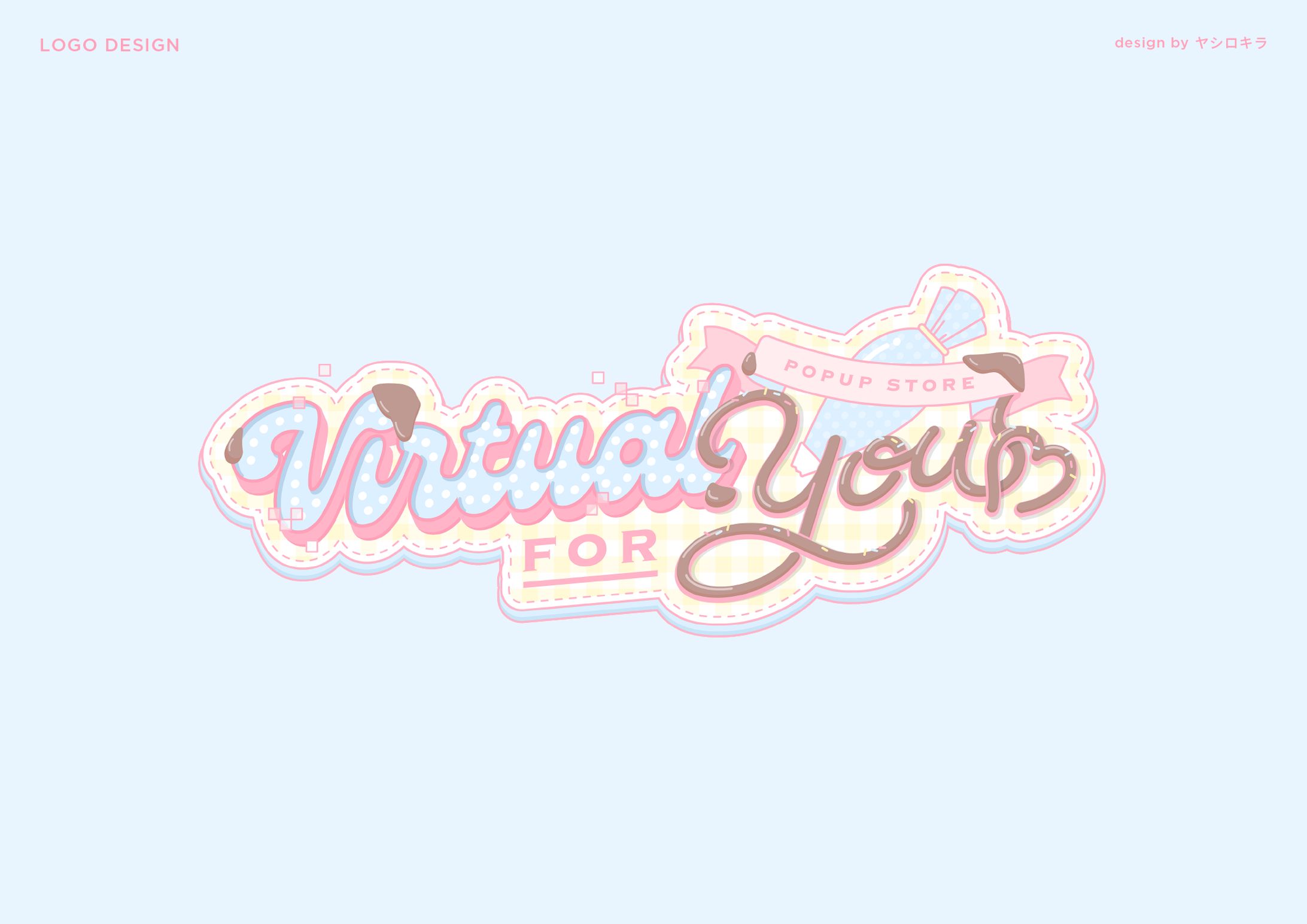 virtual for you♡ / LOGO DESIGN-1
