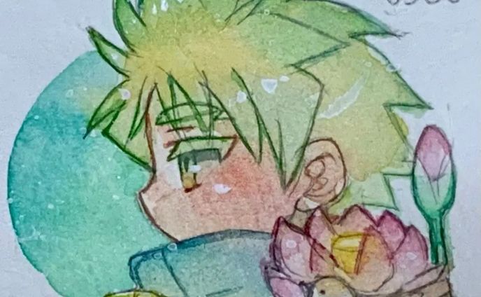 ミニ原画３０枚チャレンジ
毎日かけたらいいな
くらいの軽さでやるよ