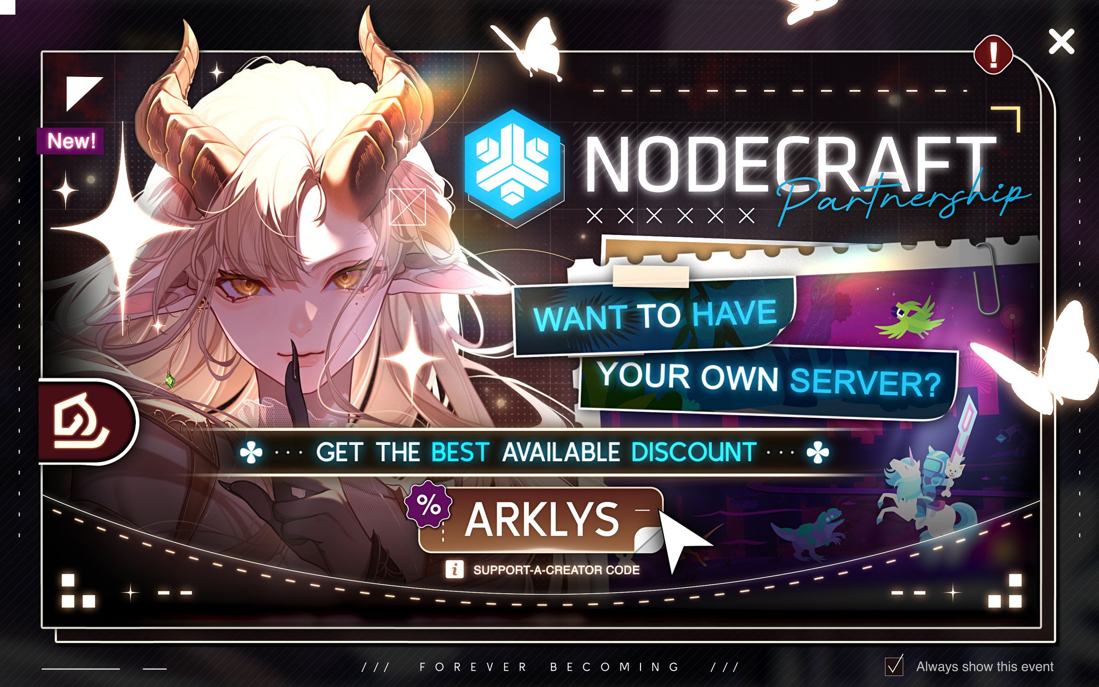 CODE:057 - Arklys Panel Sponsor w/ Nodecraft-1