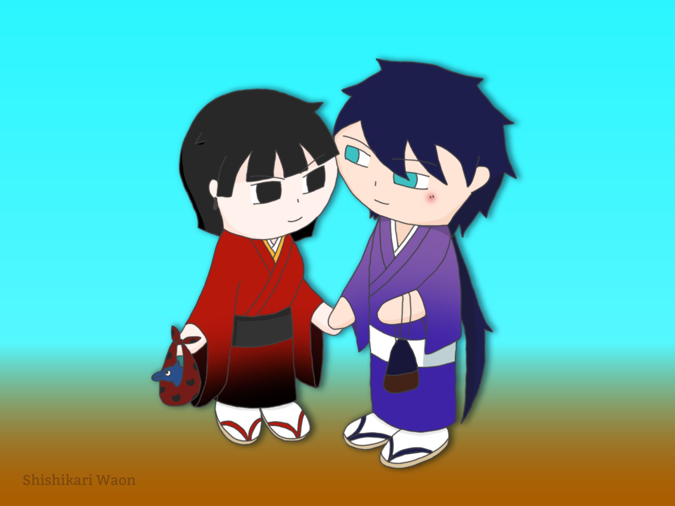 『散歩中』(獅子狩 和音)-1